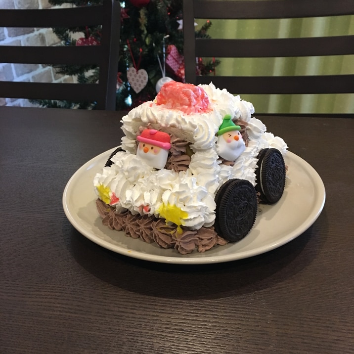 簡単 パトカー ケーキ サンドイッチ風 レシピ 作り方 By Ri Ee 楽天レシピ